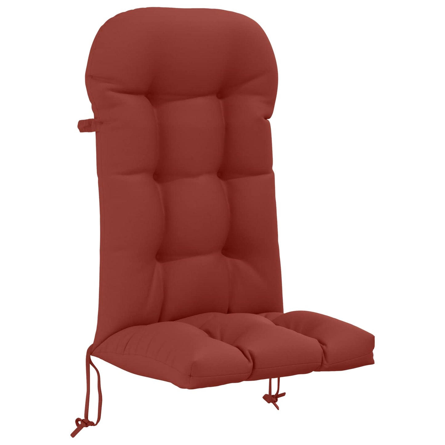 Sun Lounger Cushion PUTTEN 100% Polyester Red 48 x 112 x 10 cm