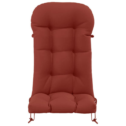 Sun Lounger Cushion PUTTEN 100% Polyester Red 48 x 112 x 10 cm