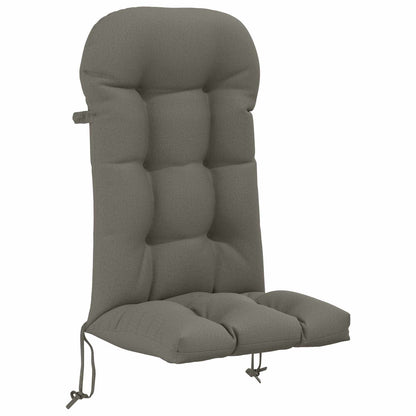 Sun Lounger Cushion PUTTEN 100% Polyester Grey 48 x 112 x 10 cm