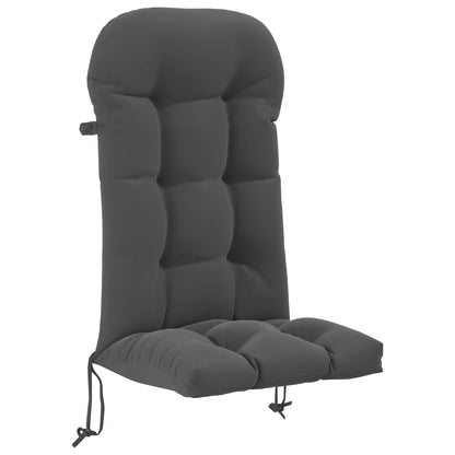 Sun Lounger Cushion PUTTEN 100% Polyester Anthracite