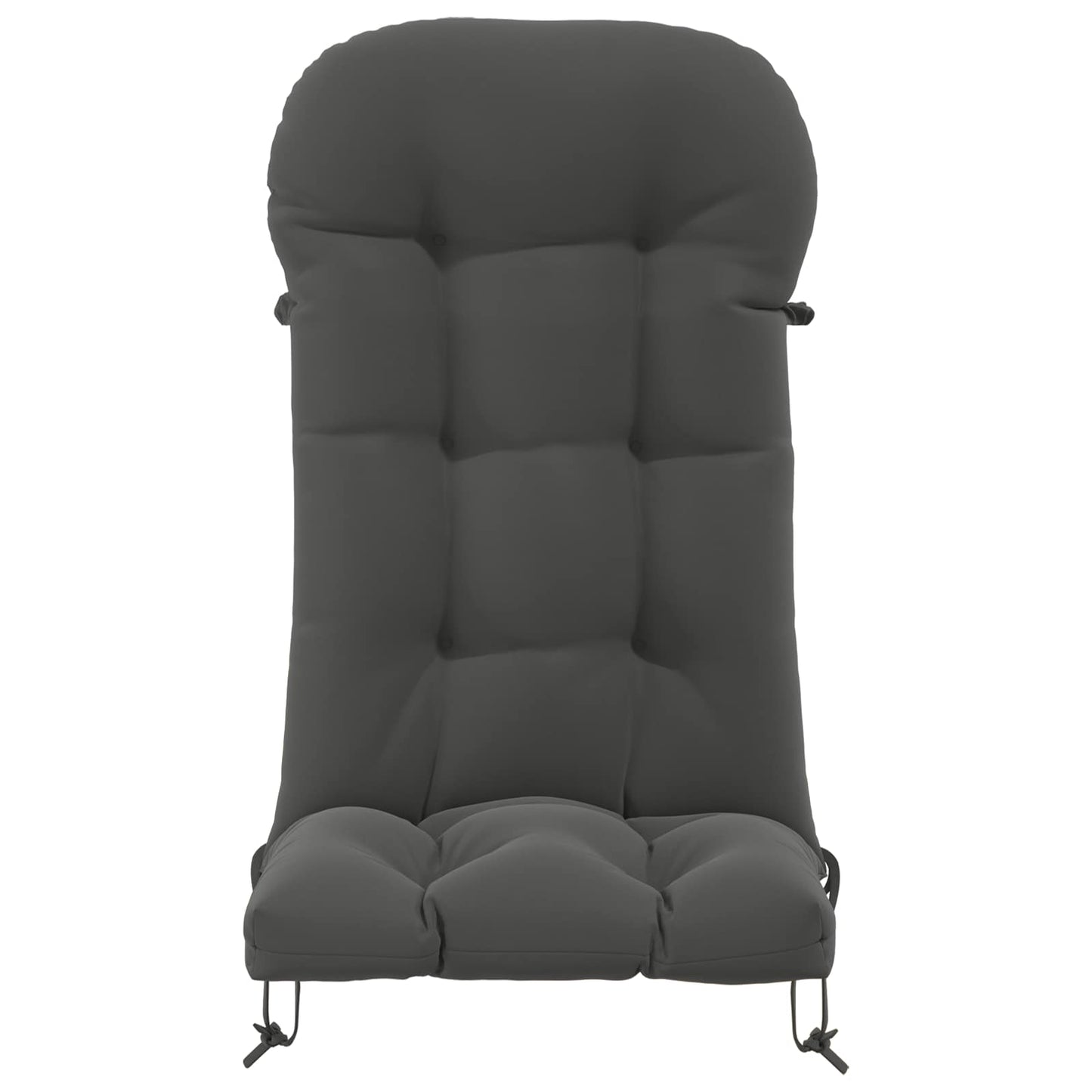 Sun Lounger Cushion PUTTEN 100% Polyester Anthracite