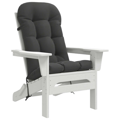 Sun Lounger Cushion PUTTEN 100% Polyester Anthracite