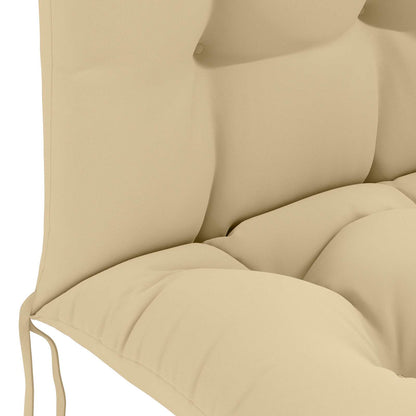 Sun Lounger Cushion PUTTEN 100% Polyester Beige
