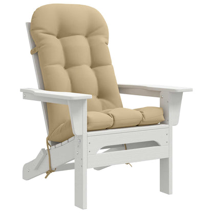 Sun Lounger Cushion PUTTEN 100% Polyester Beige