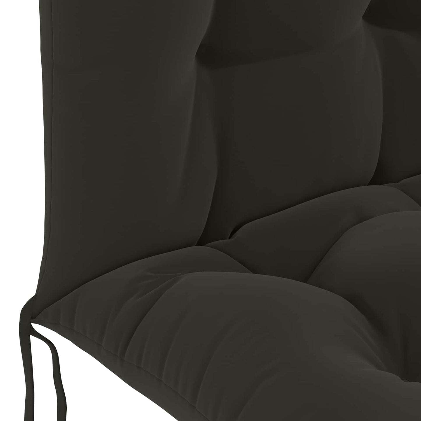 Sun Lounger Cushion PUTTEN 100% Polyester Black