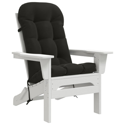 Sun Lounger Cushion PUTTEN 100% Polyester Black