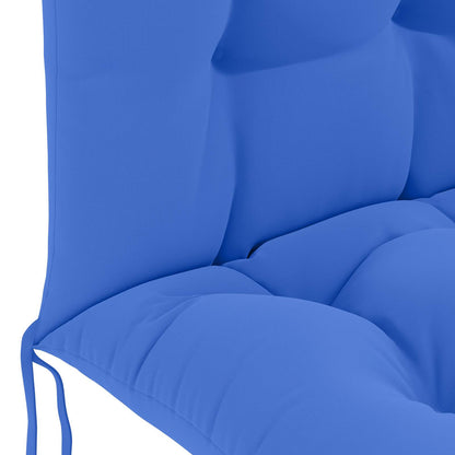 Sun Lounger Cushion PUTTEN 100% Polyester Royal Blue