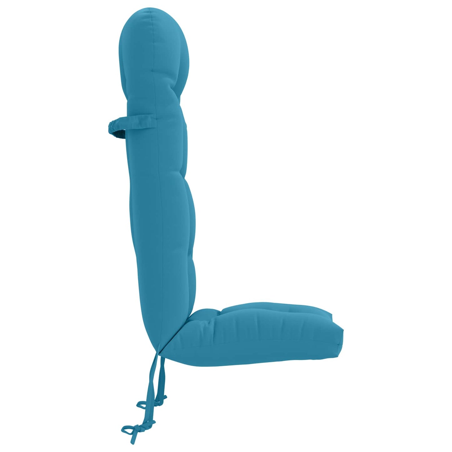 Sun Lounger Cushion PUTTEN 100% Polyester Light Blue