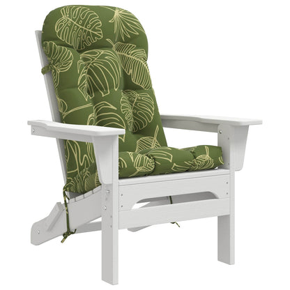 Sun Lounger Cushion PUTTEN 100% Polyester Leaf Design