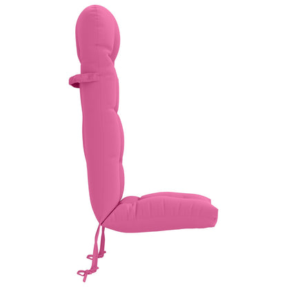 Sun Lounger Cushion PUTTEN 100% Polyester Pink 48 x 112 x 10 cm
