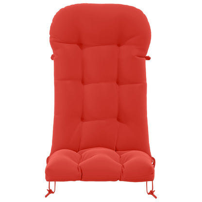 Sun Lounger Cushion PUTTEN 100% Polyester Red 48 x 112 x 10 cm