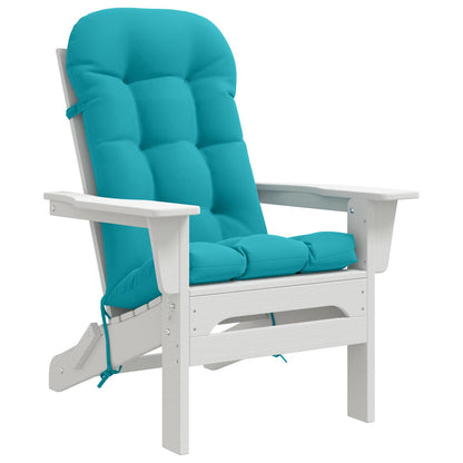 Sun Lounger Cushion PUTTEN 100% Polyester Turquoise