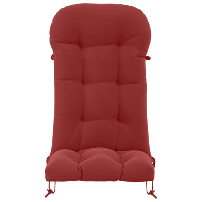 Sun Lounger Cushion PUTTEN 100% Polyester Wine Red