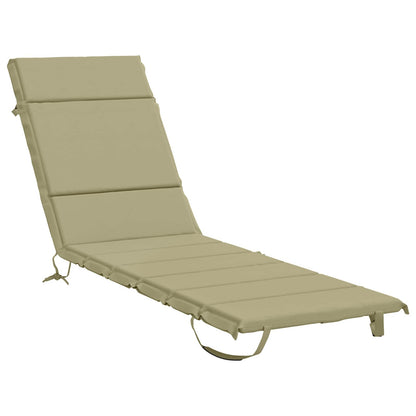 Sunlounger Cushion GEMERT 100% Polyester Light Green