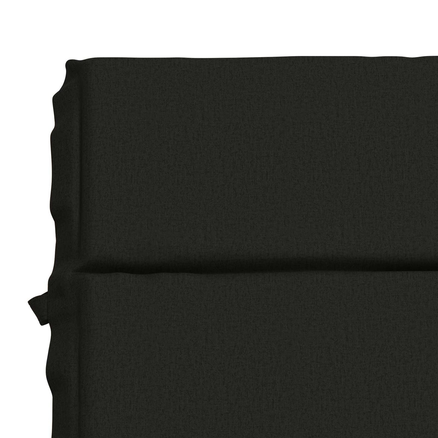 Sunlounger Cushion GEMERT 100% Polyester Black 200 x 50 x 3 cm