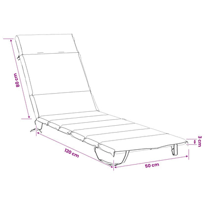 Sunlounger Cushion GEMERT 100% Polyester Bright Green