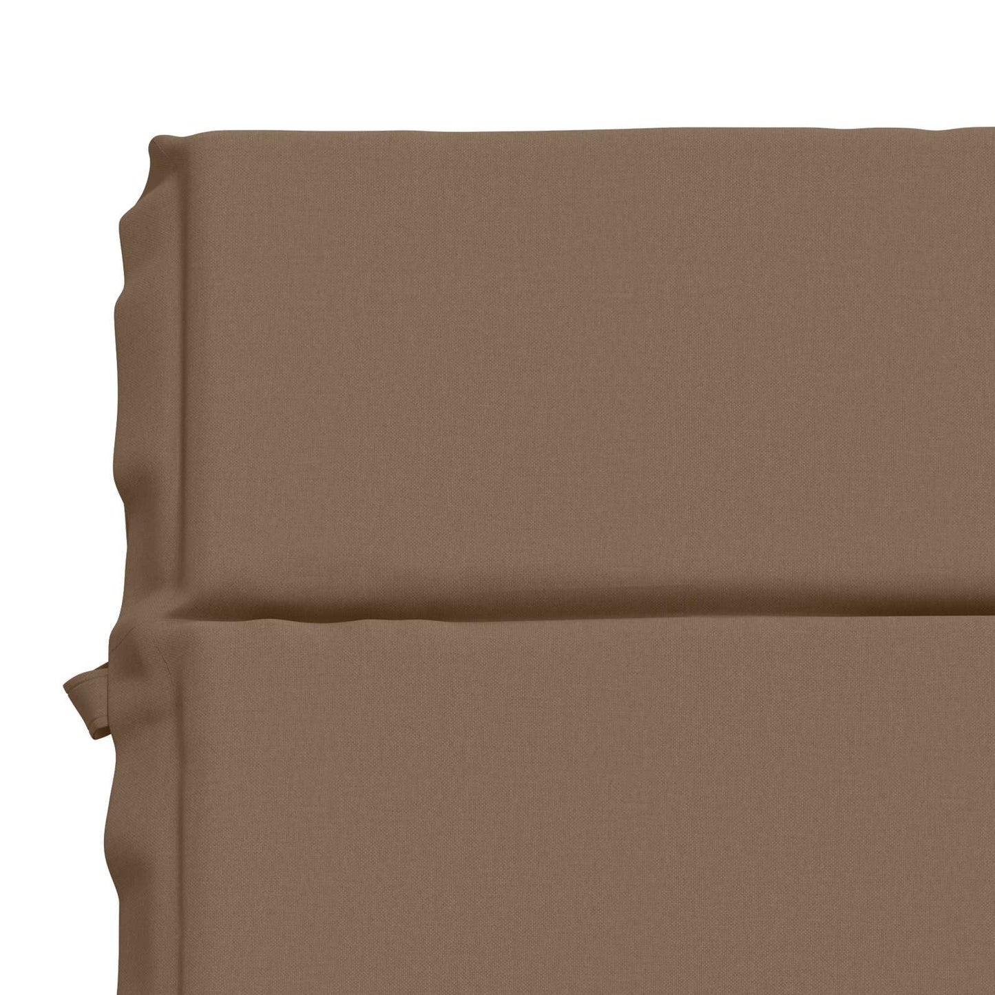 Sunlounger Cushion GEMERT 100% Polyester Taupe 200 x 80 x 3 cm