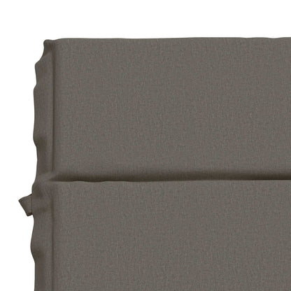 Sunlounger Cushion GEMERT 100% Polyester Grey 200 x 80 x 3 cm
