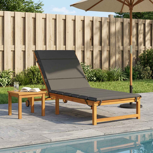 Sunlounger Cushion GEMERT 100% Polyester Anthracite