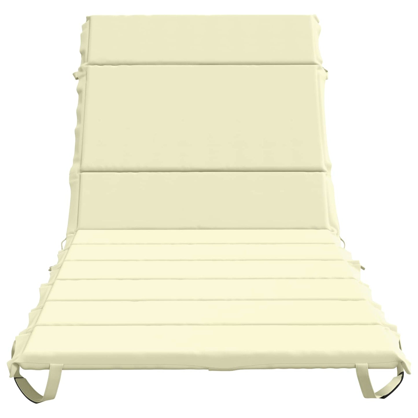 Sunlounger Cushion GEMERT 100% Polyester Cream 200 x 80 x 3 cm