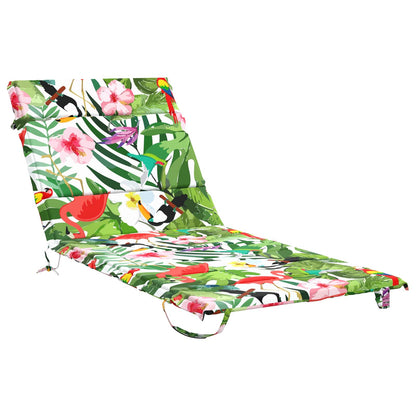 Sunlounger Cushion GEMERT 100% Polyester Multicolour