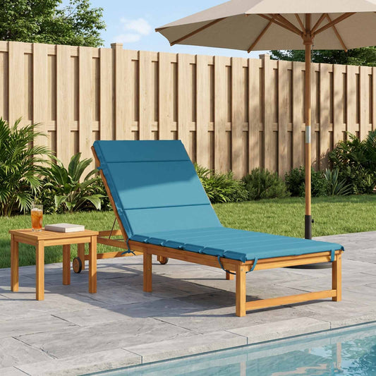 Sunlounger Cushion GEMERT 100% Polyester Light Blue