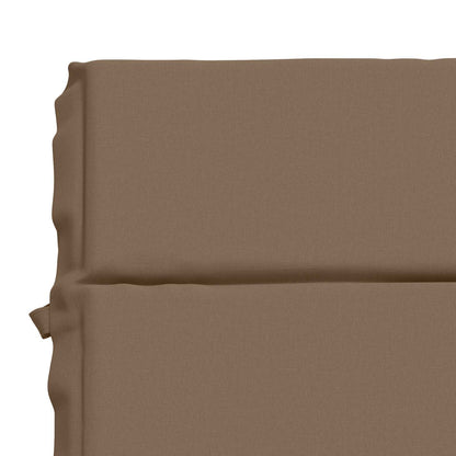 Sunlounger Cushion GEMERT 100% Polyester Taupe 200 x 90 x 3 cm