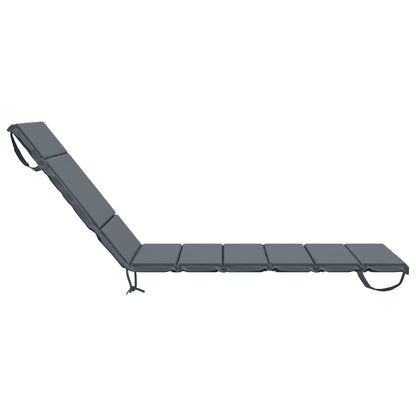 Sunlounger Cushion GEMERT 100% Polyester Blue 200 x 90 x 3 cm