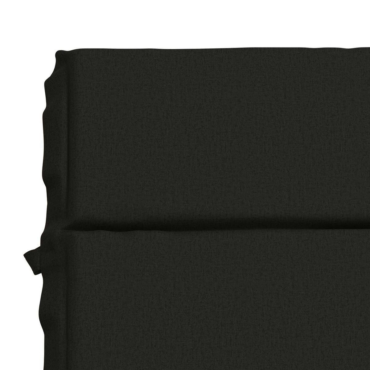 Sunlounger Cushion GEMERT 100% Polyester Black 200 x 90 x 3 cm