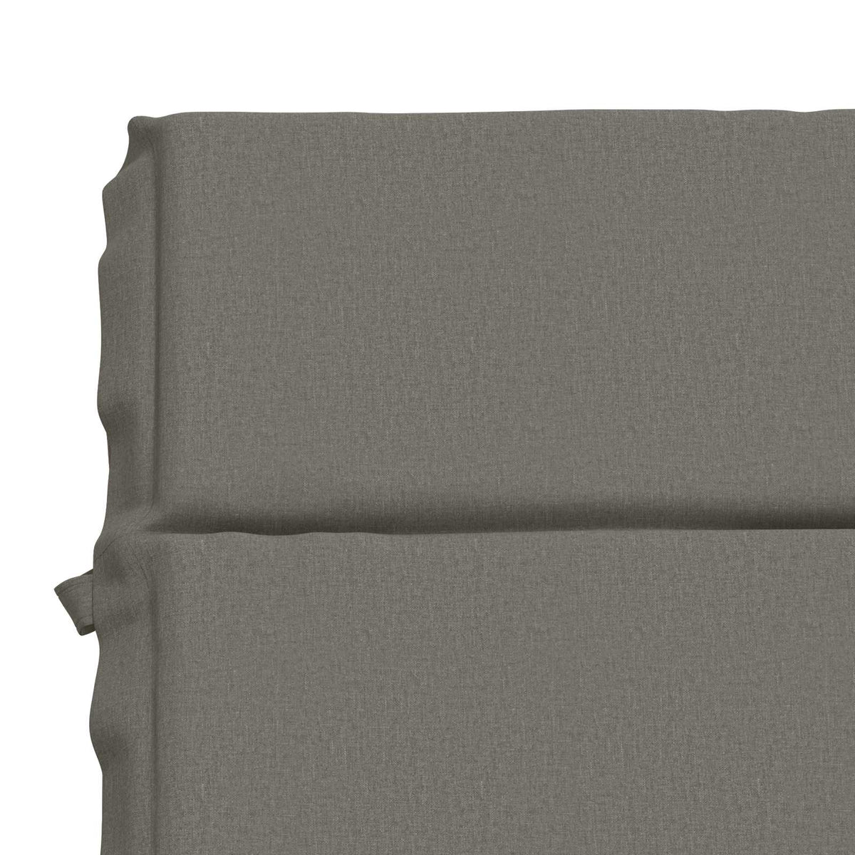 Sunlounger Cushion GEMERT 100% Polyester Grey 200 x 90 x 3 cm