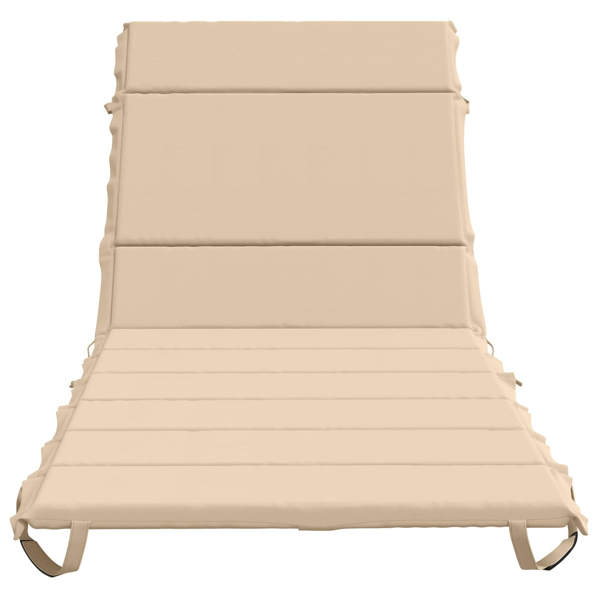 Sunlounger Cushion GEMERT 100% Polyester Cream 200 x 90 x 3 cm