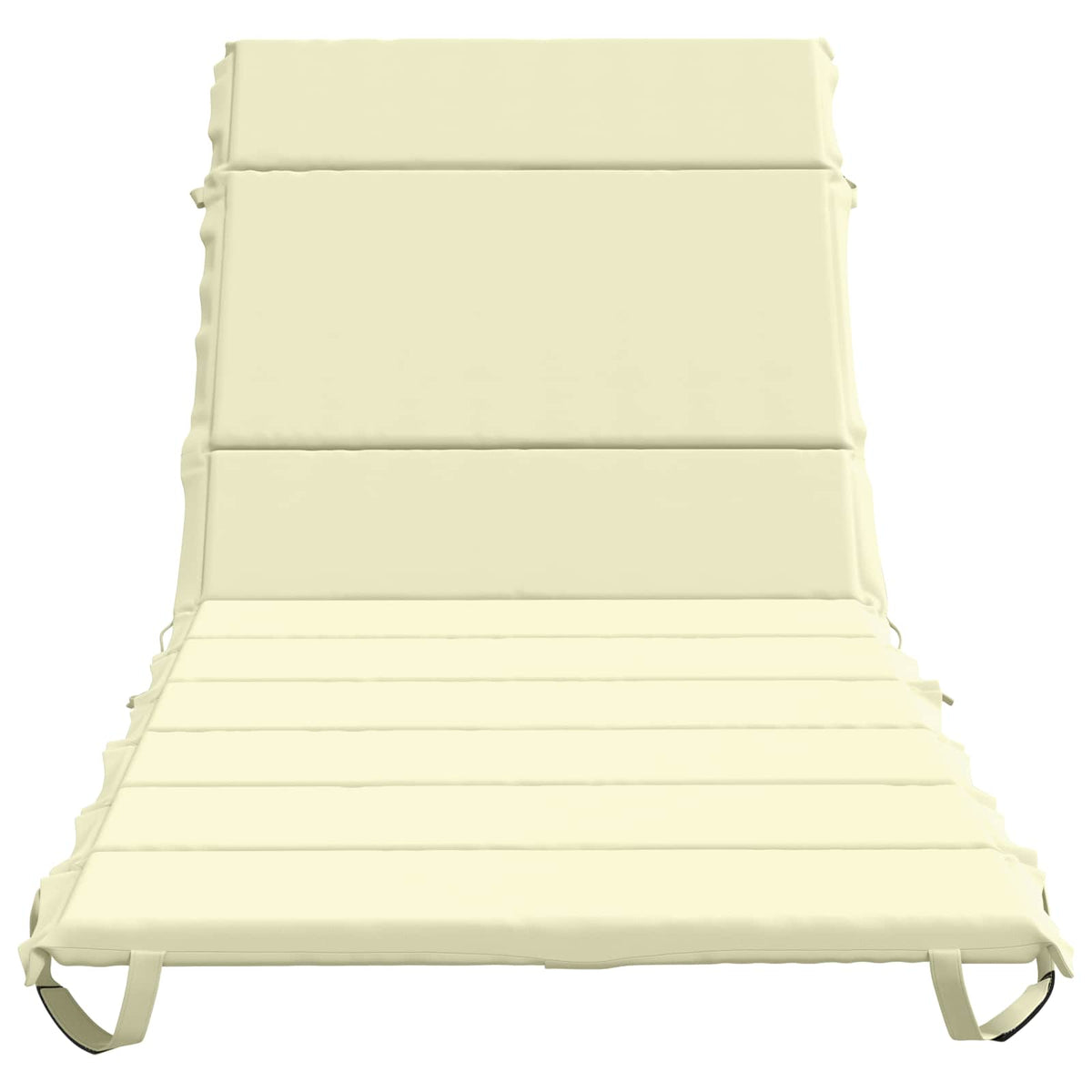 Sunlounger Cushion GEMERT 100% Polyester Cream 200 x 90 x 3 cm