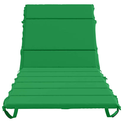 Sunlounger Cushion GEMERT 100% Polyester Green 200 x 90 x 3 cm