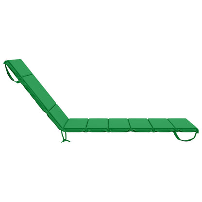 Sunlounger Cushion GEMERT 100% Polyester Green 200 x 90 x 3 cm