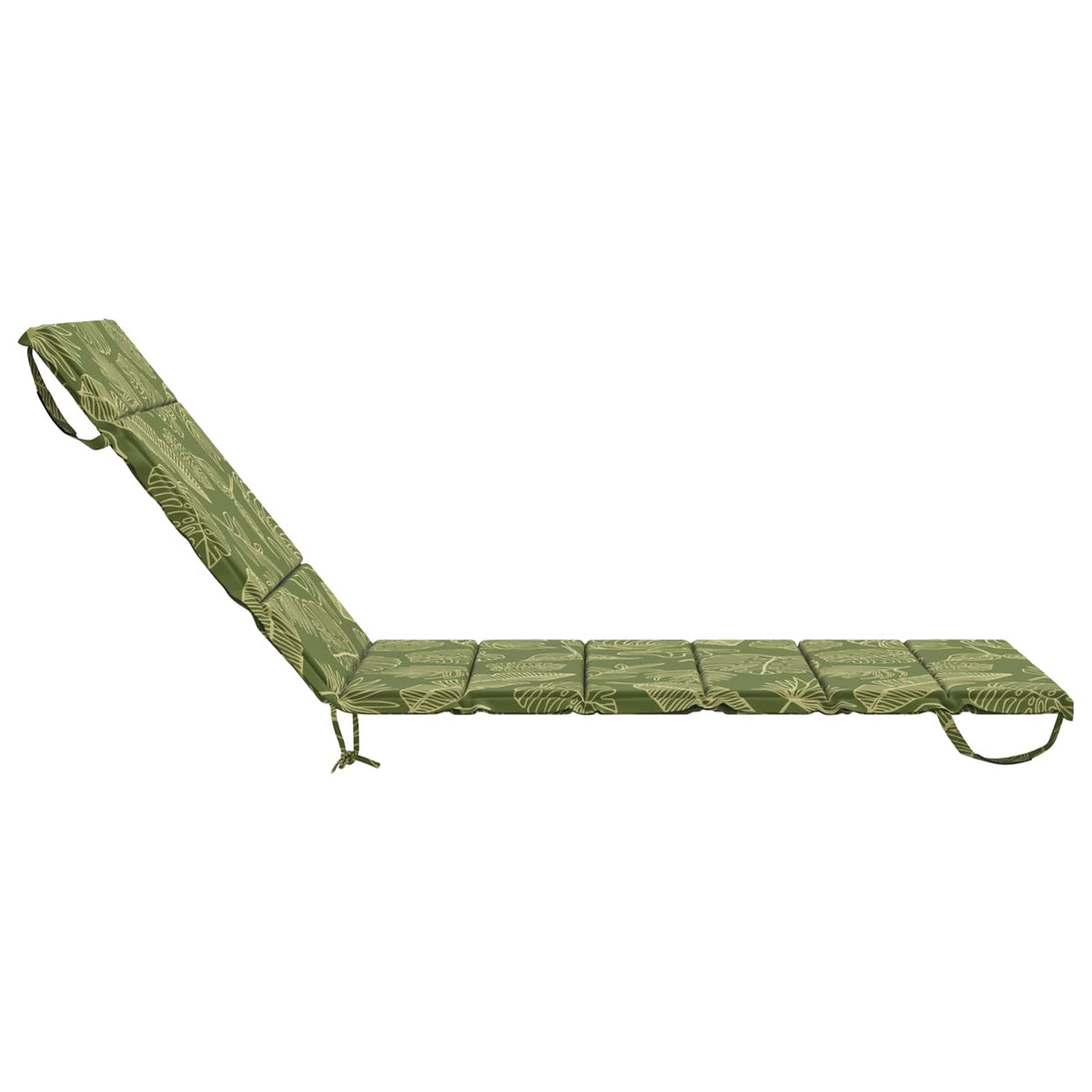 Sunlounger Cushion GEMERT 100% Polyester Leaf Design