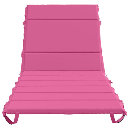 Sunlounger Cushion GEMERT 100% Polyester Pink 200 x 90 x 3 cm