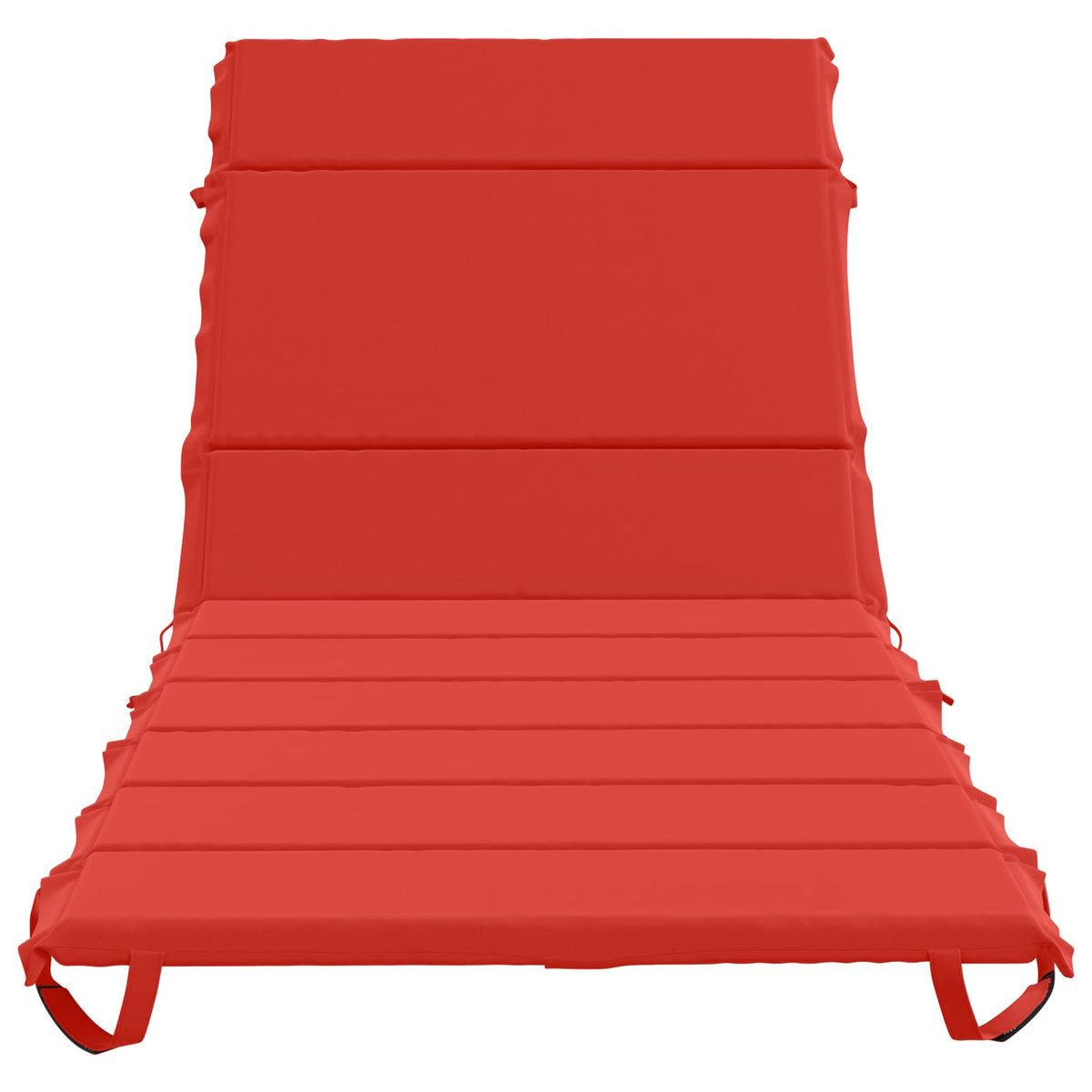 Sunlounger Cushion GEMERT 100% Polyester Red 200 x 90 x 3 cm
