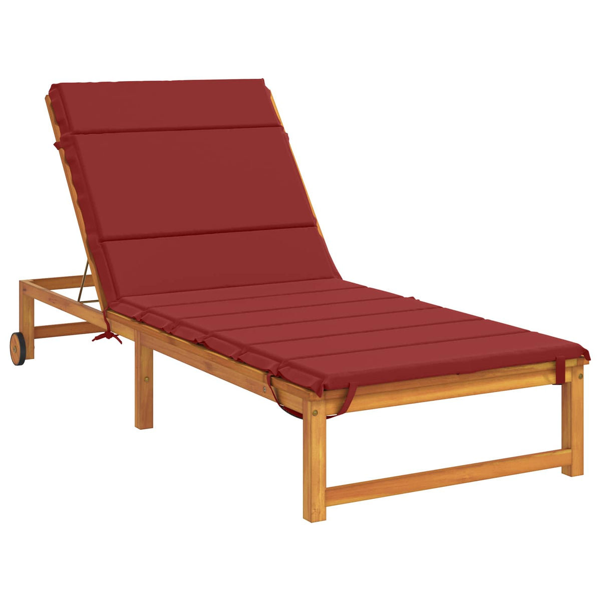 Sunlounger Cushion GEMERT 100% Polyester Wine Red