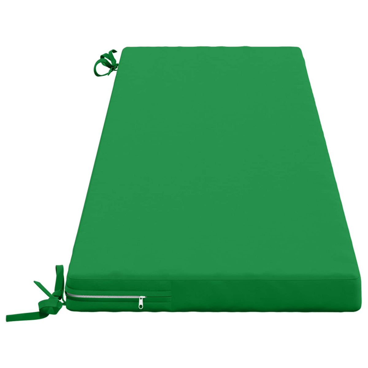 2-Piece Bench Cushions SOEST 2 pcs 100% Polyester Green