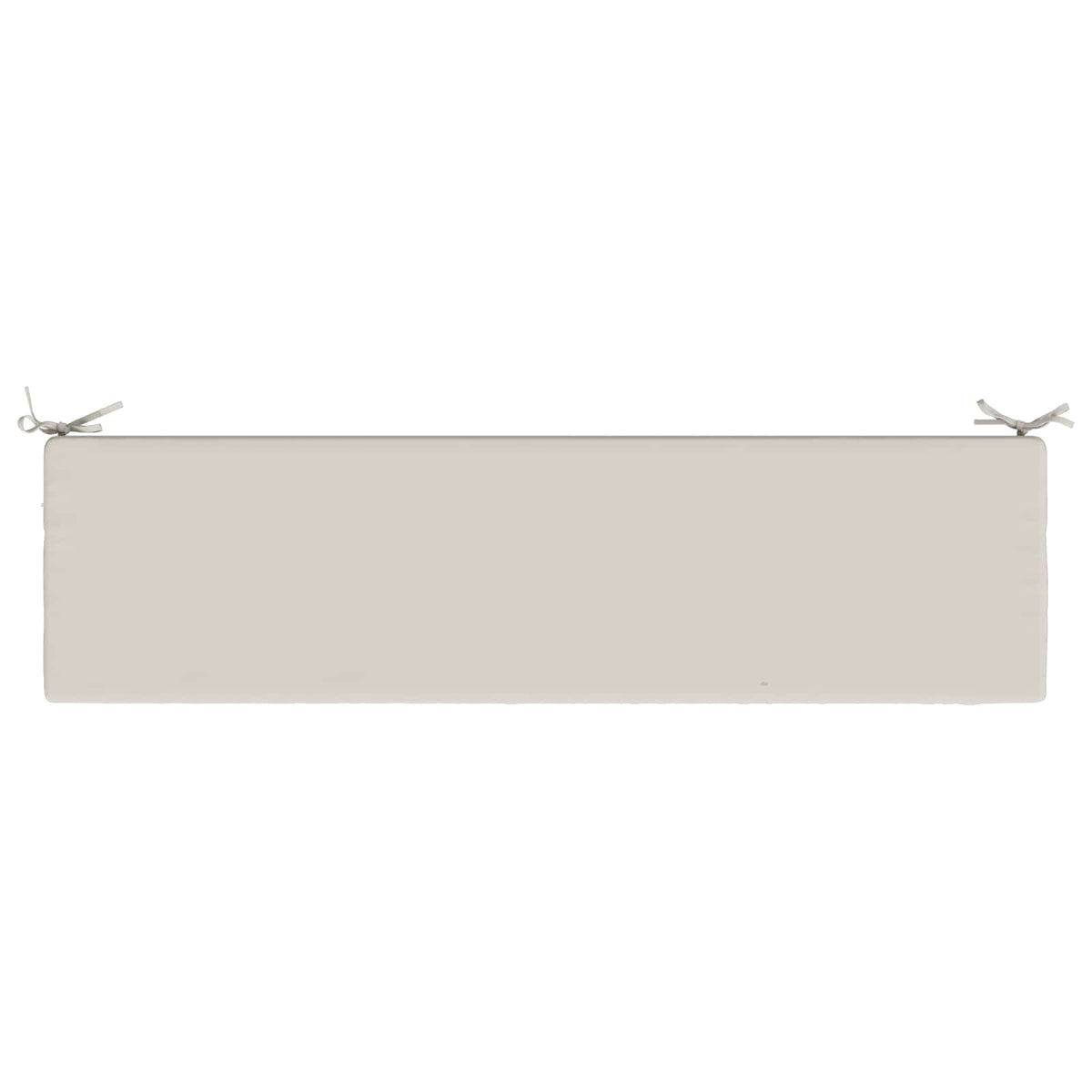 2-Piece Bench Cushions SOEST 2 pcs 100% Polyester White