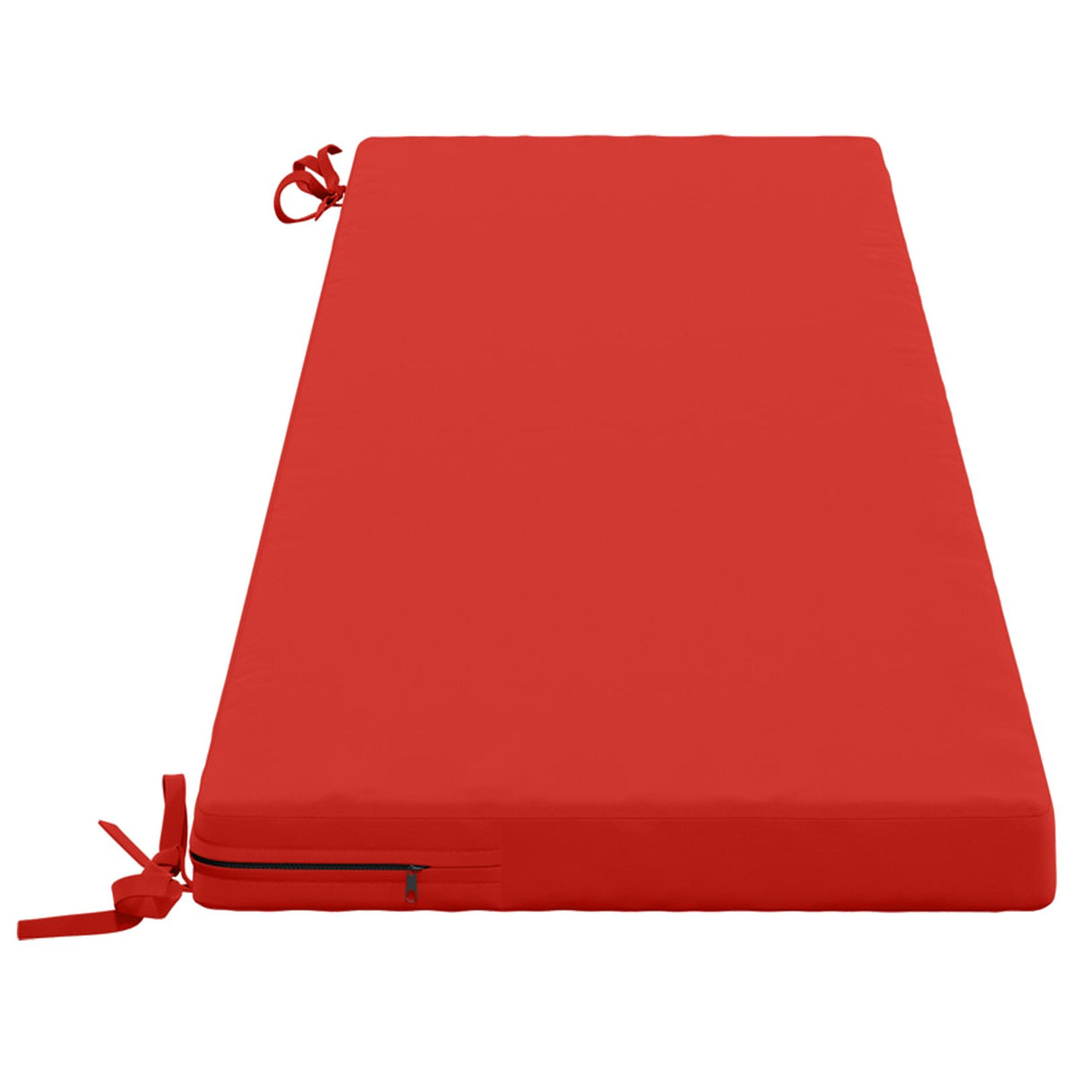 2-Piece Bench Cushions SOEST 2 pcs 100% Polyester Red