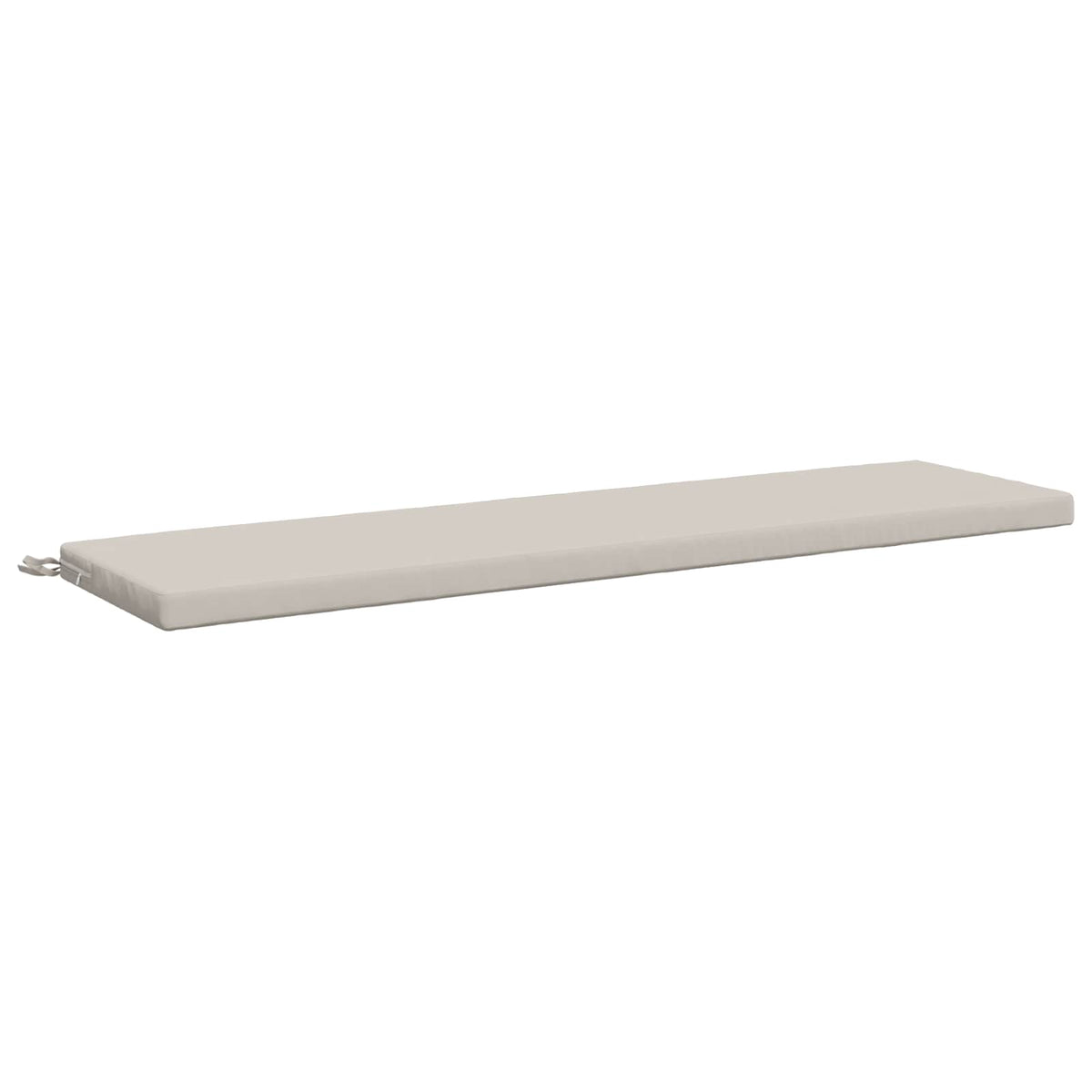 2-Piece Bench Cushions SOEST 2 pcs 100% Polyester White