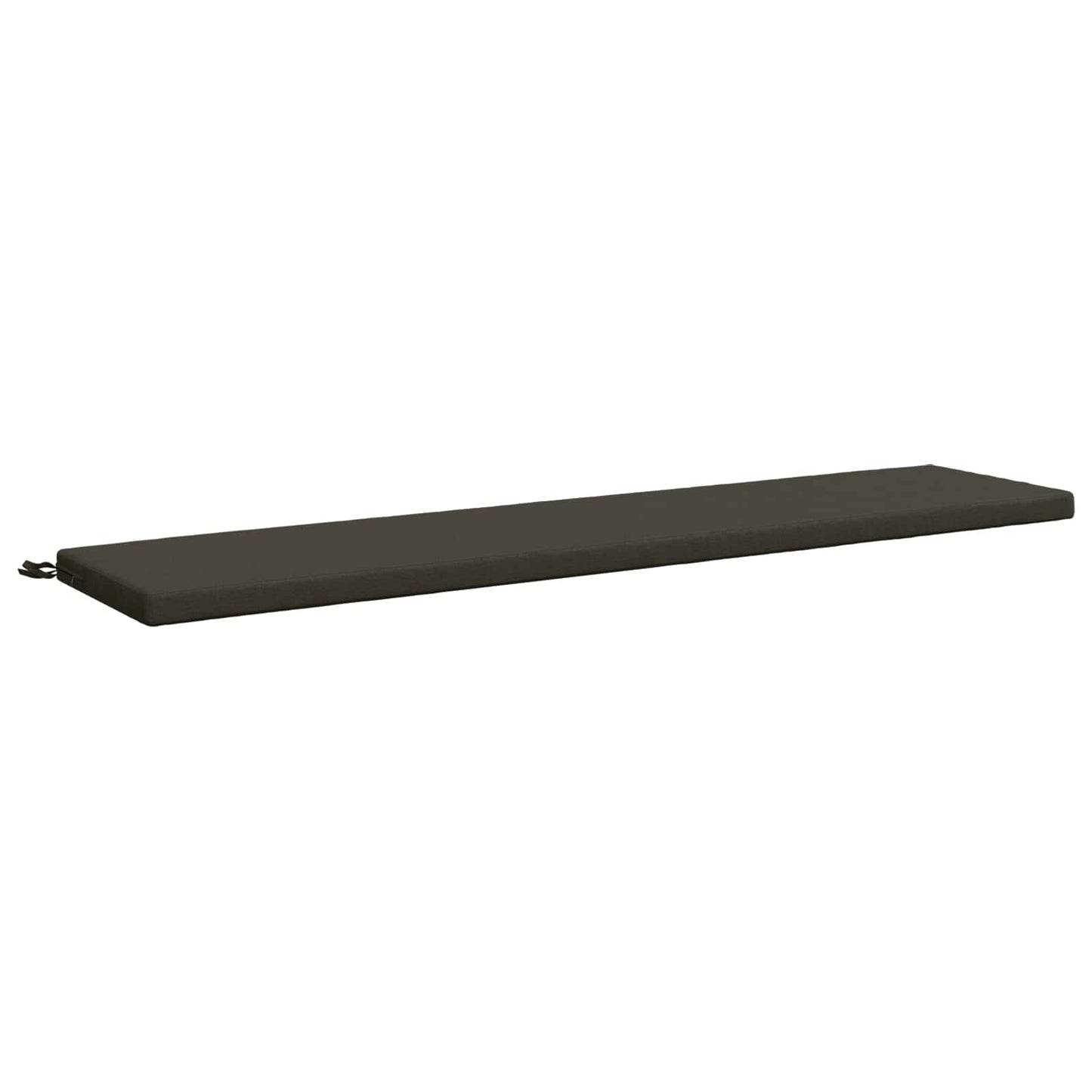 2-Piece Bench Cushions SOEST 2 pcs 100% Polyester Anthracite