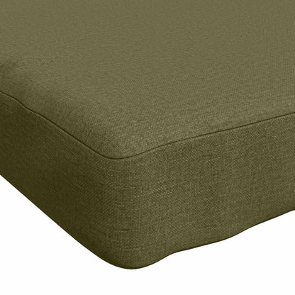 Bench Cushion SOEST 100% Polyester Olive Green 200 x 40 x 5 cm