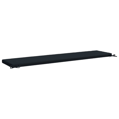 Bench Cushion SOEST 100% Polyester Dark Blue 200 x 40 x 5 cm