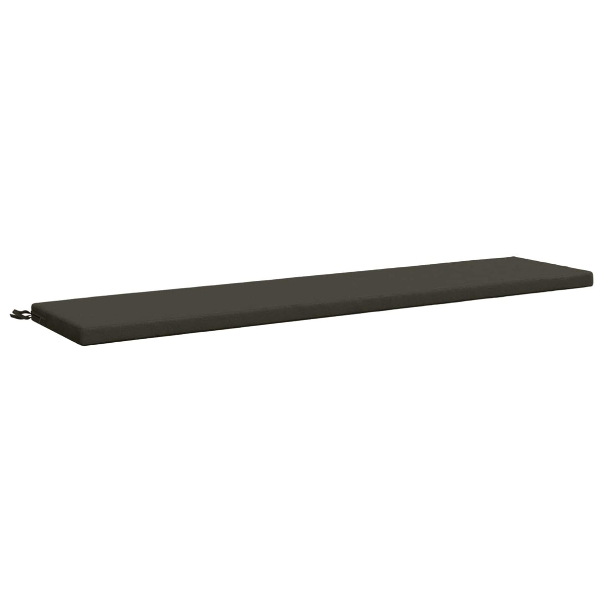 Bench Cushion SOEST 100% Polyester Anthracite 200 x 40 x 5 cm