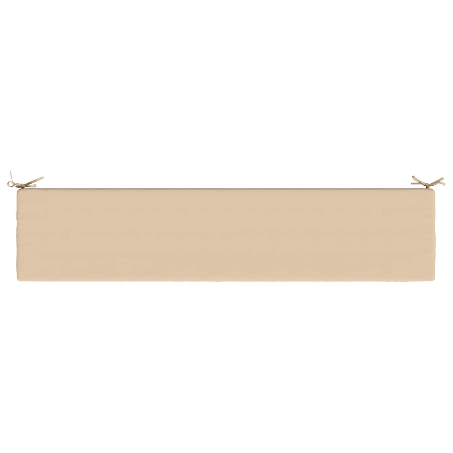 Bench Cushion SOEST 100% Polyester Cream 200 x 40 x 5 cm