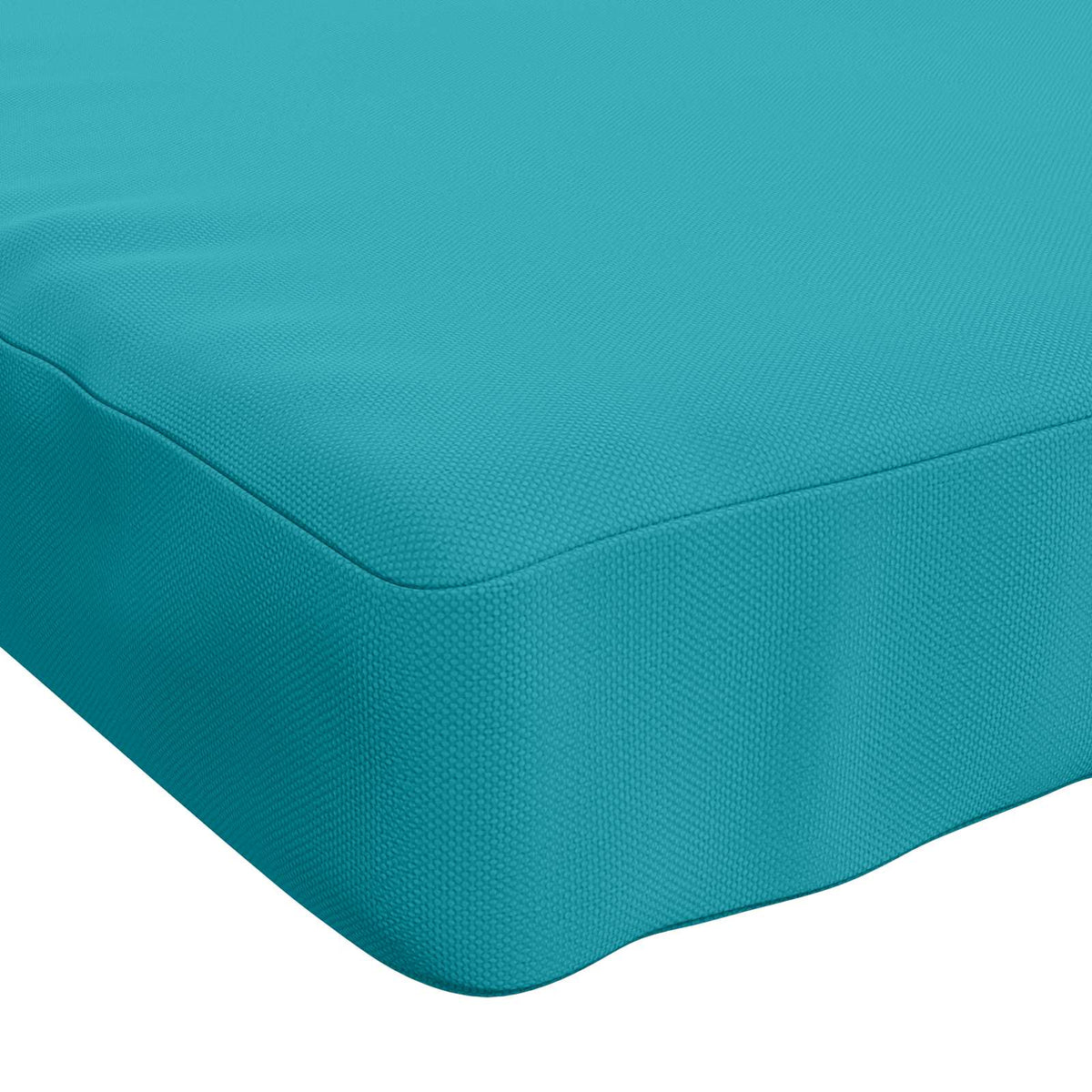 Bench Cushion SOEST 100% Polyester Turquoise 200 x 40 x 5 cm