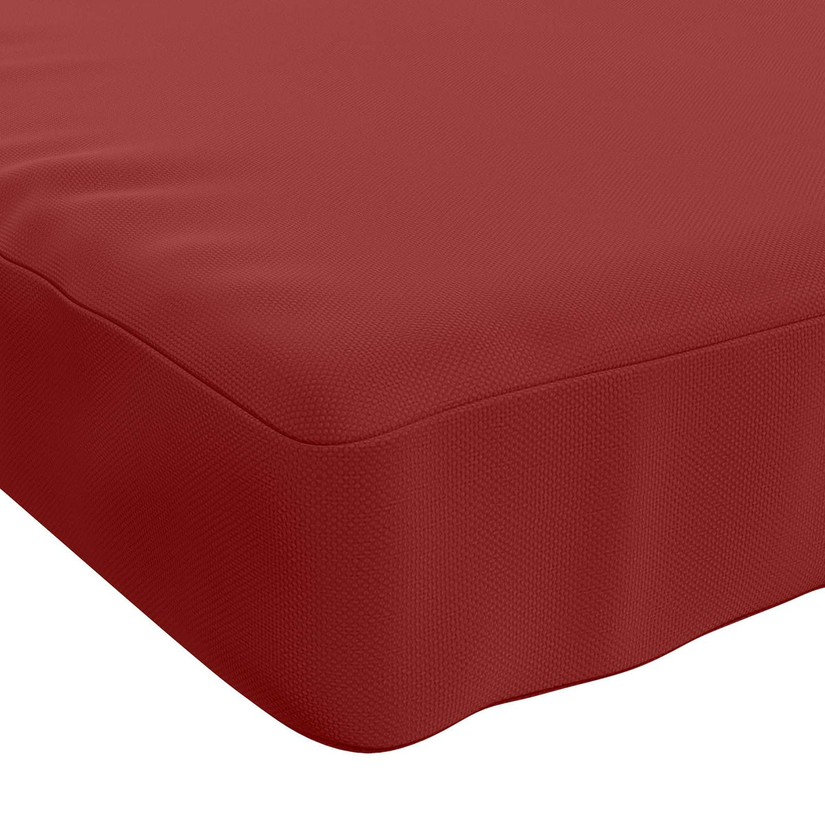 Bench Cushion SOEST 100% Polyester Wine Red 200 x 40 x 5 cm