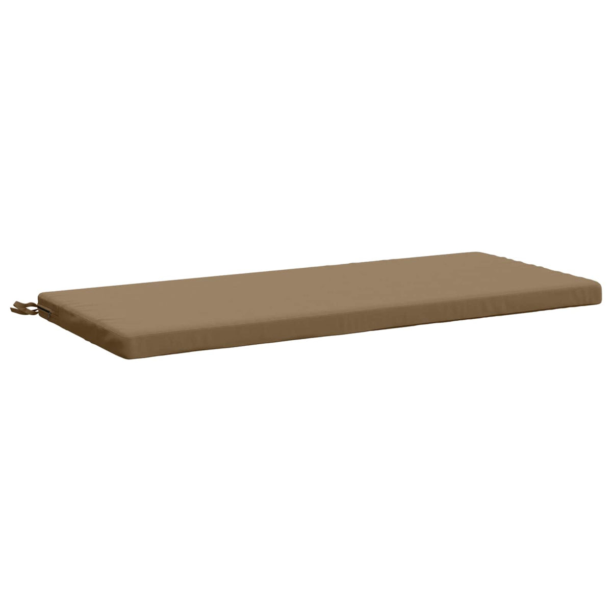 2-Piece Bench Cushions SOEST 2 pcs 100% Polyester Taupe